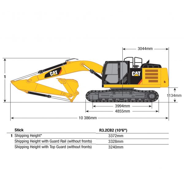 329EL Hydraulic Excavator