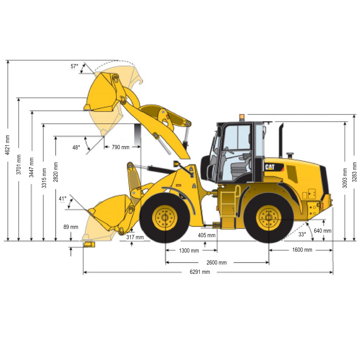 908H Compact Wheel Loader - Ezyquip Hire