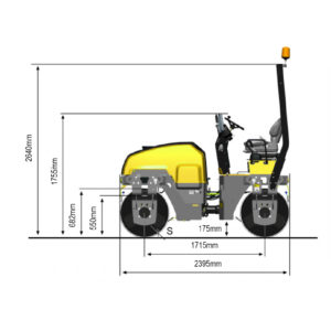 CC1200 Vibratory Roller