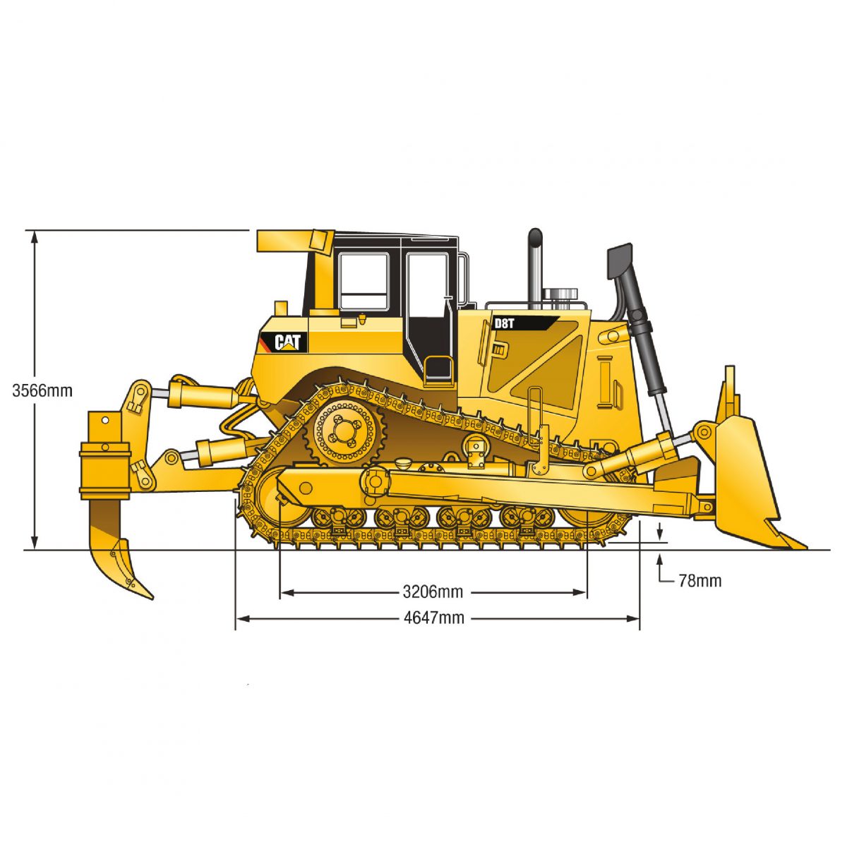 D8T Dozer Ezyquip Hire