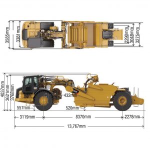 623K Wheel Tractor-Scraper