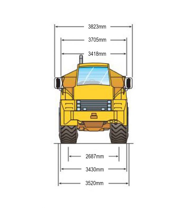 740B Articulated Truck