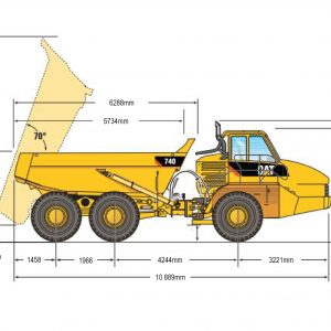 740B Articulated Truck