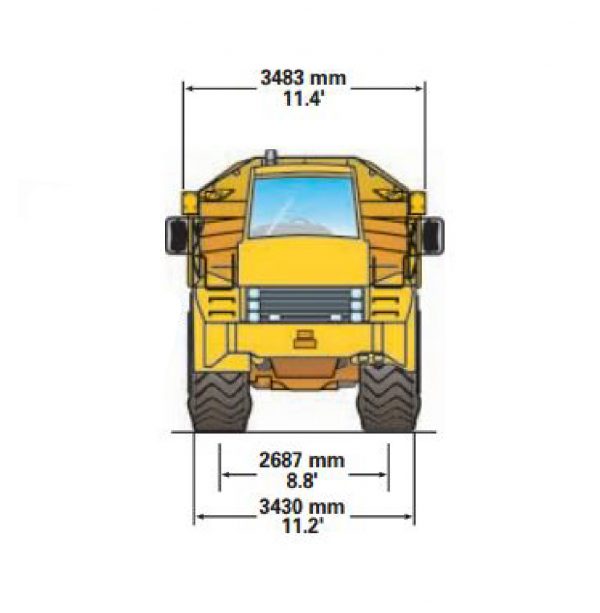740B Articulated Truck