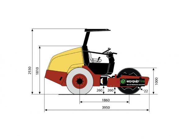 CA134PD/D Vibratory Roller