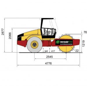 CA152PD Vibratory Roller