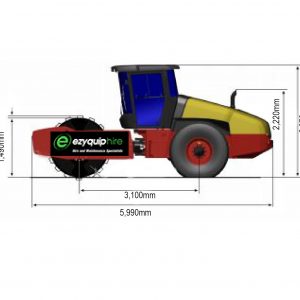 CA2500PD Vibratory Roller