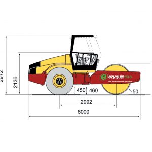 CA602D Vibratory Roller