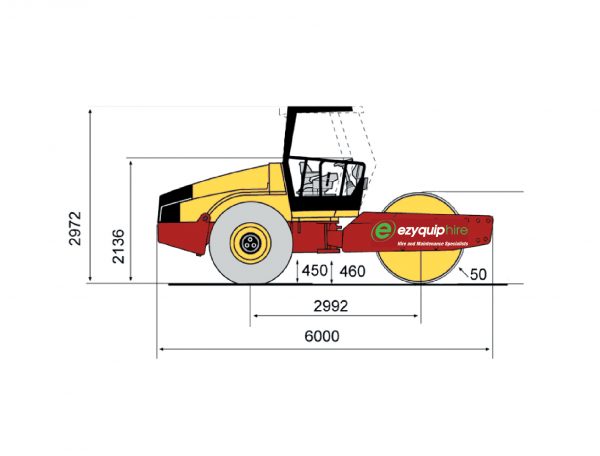 CA602D Vibratory Roller