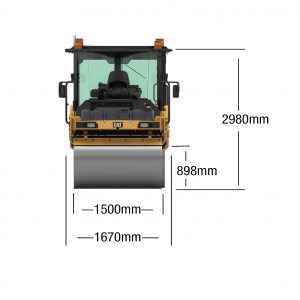 CB7 Tandem Vibratory Roller