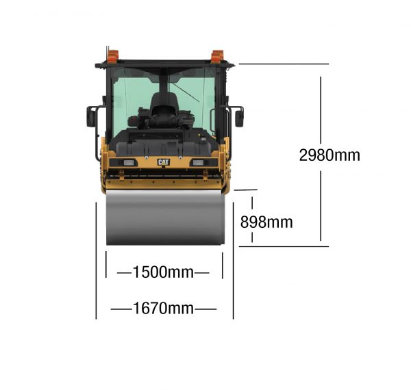 CB7 Tandem Vibratory Roller