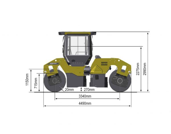 CC2200 Vibratory Roller