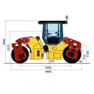 CC224HF Vibratory Roller