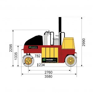 CP142 Pneumatic Roller