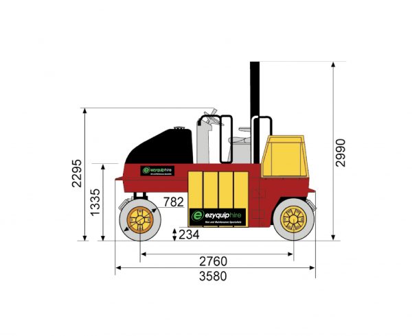 CP142 Pneumatic Roller