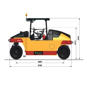 CP224W Pneumatic Roller