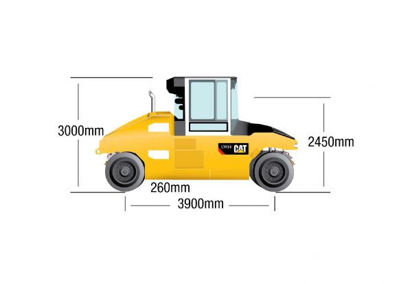 CW3NN Pneumatic Tyre Roller