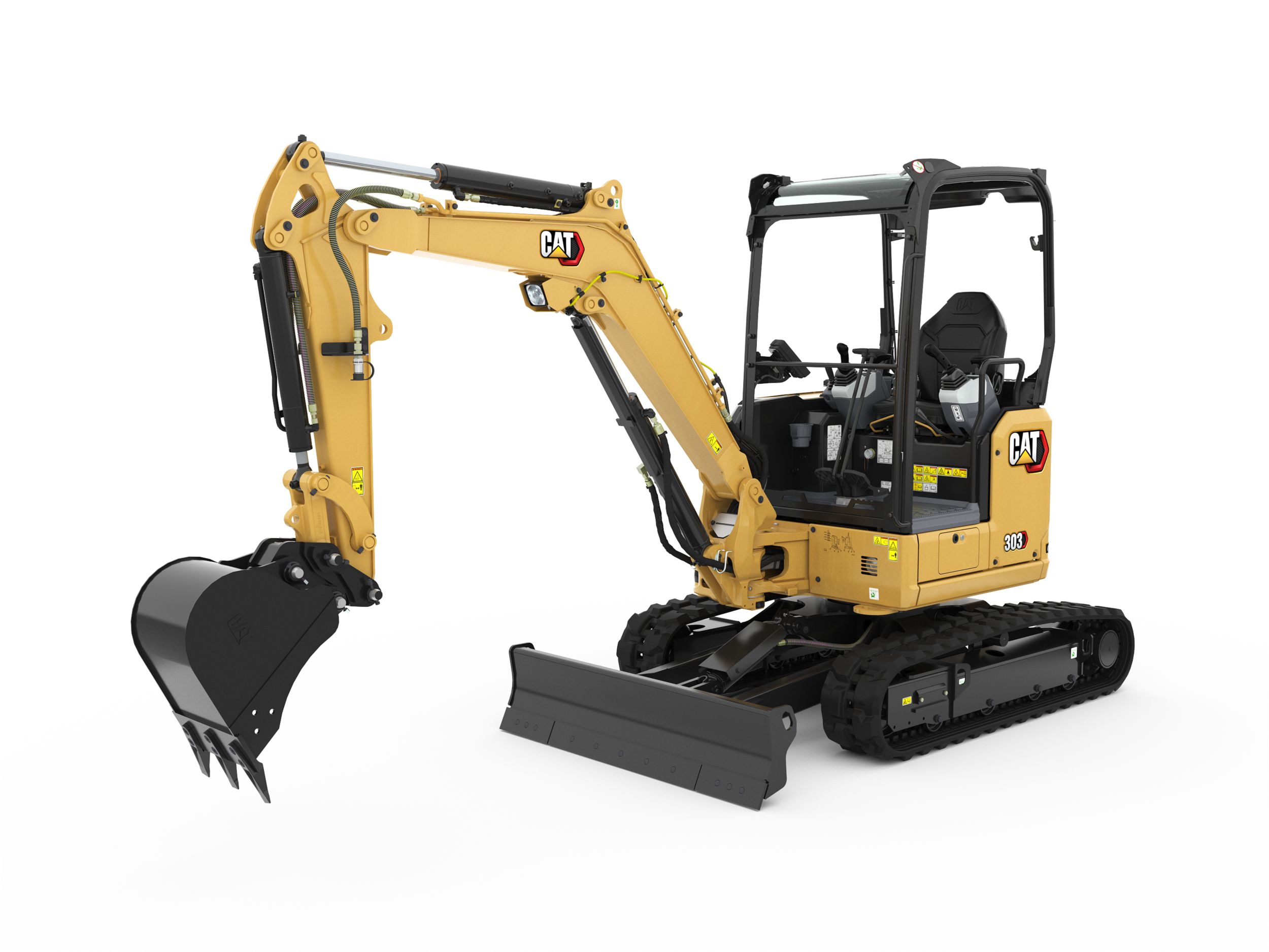 Cat 303E CR Mini Hydraulic Excavator