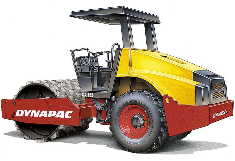 Dynapac CA152PD Vibratory Roller
